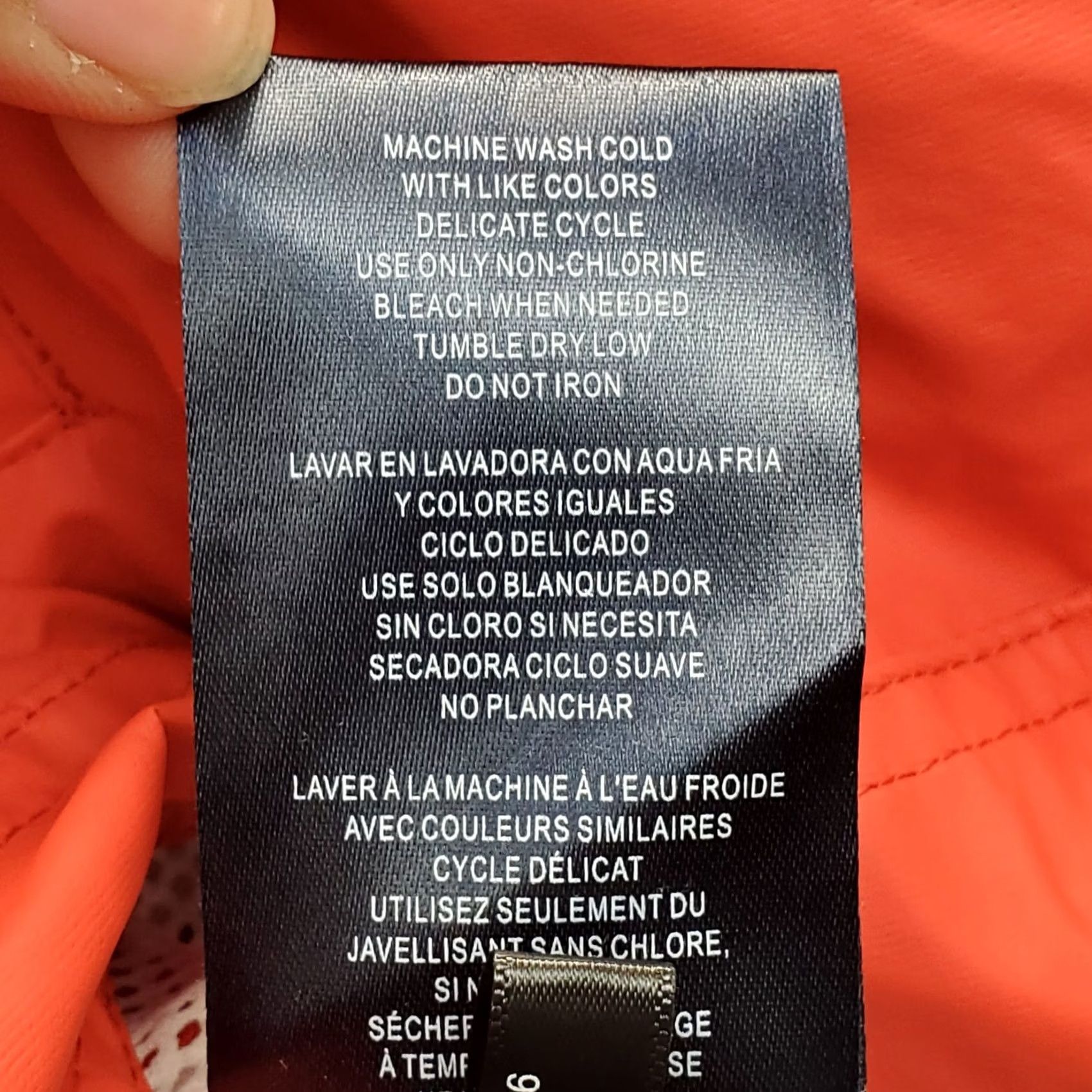 Club Room Club Room Rain Hoodie Mens L Multi Patriotic Colorblock Thermal Lined Zipper Size US L / EU 52-54 / 3 - 7 Thumbnail