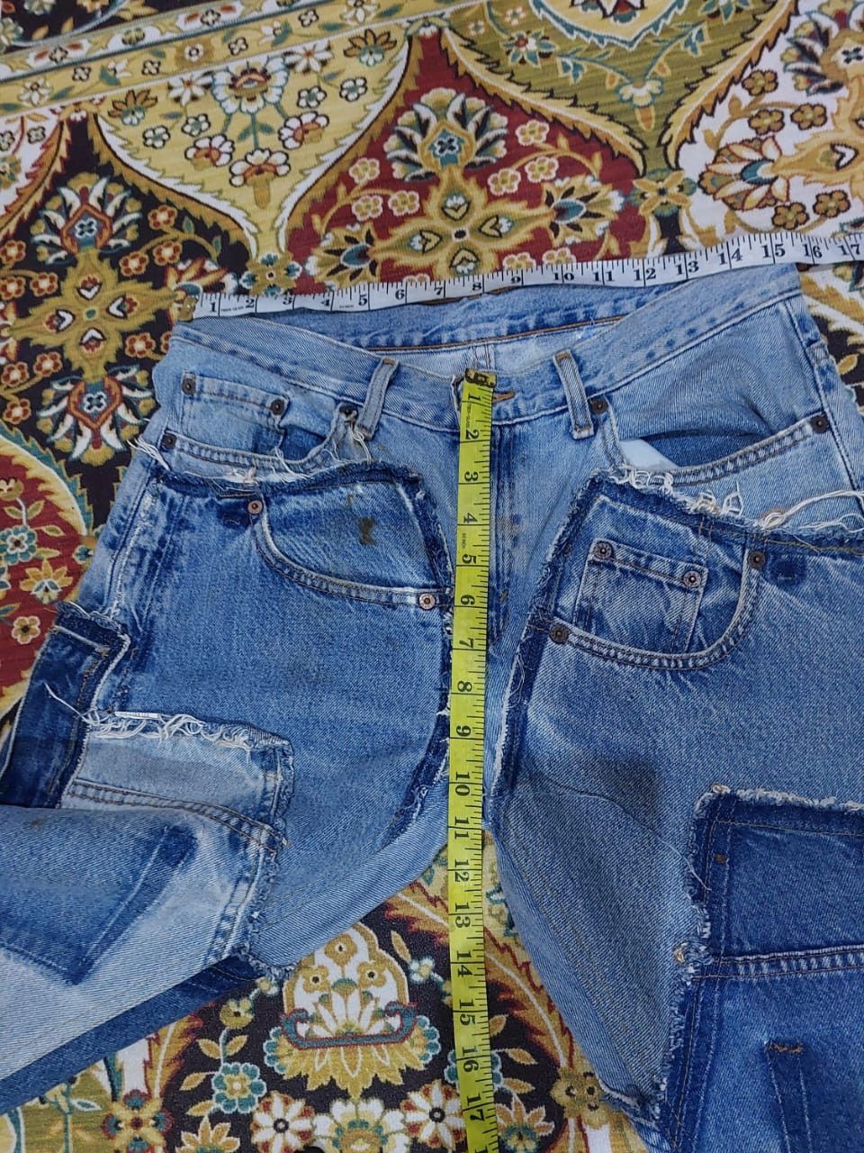 Levi's Vintage Clothing Levis custom Multi pocket Patchworks Jeans Size 31 Size US 31 - 9 Thumbnail
