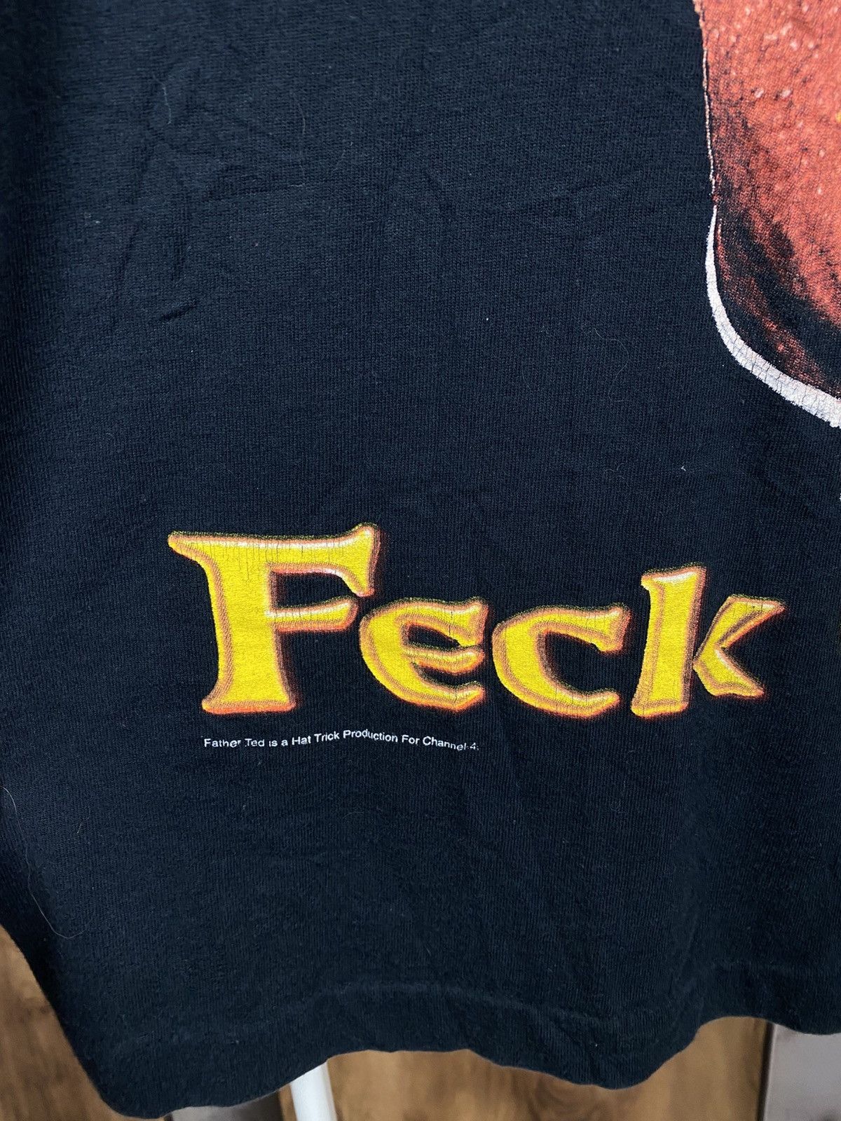Vintage 🍿Vintage 1996 T-Shirt Father Ted TV Series Jack Hackett Tee🍿 Size US XL / EU 56 / 4 - 3 Thumbnail