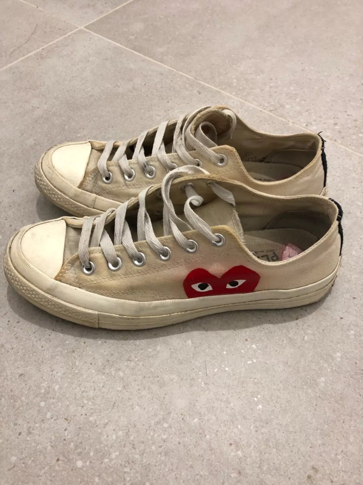 Comme des Garcons × Converse CONVERSE COMME DES GARCONS CHUCK TAYLOR Size US 8 / EU 41 - 2 Thumbnail