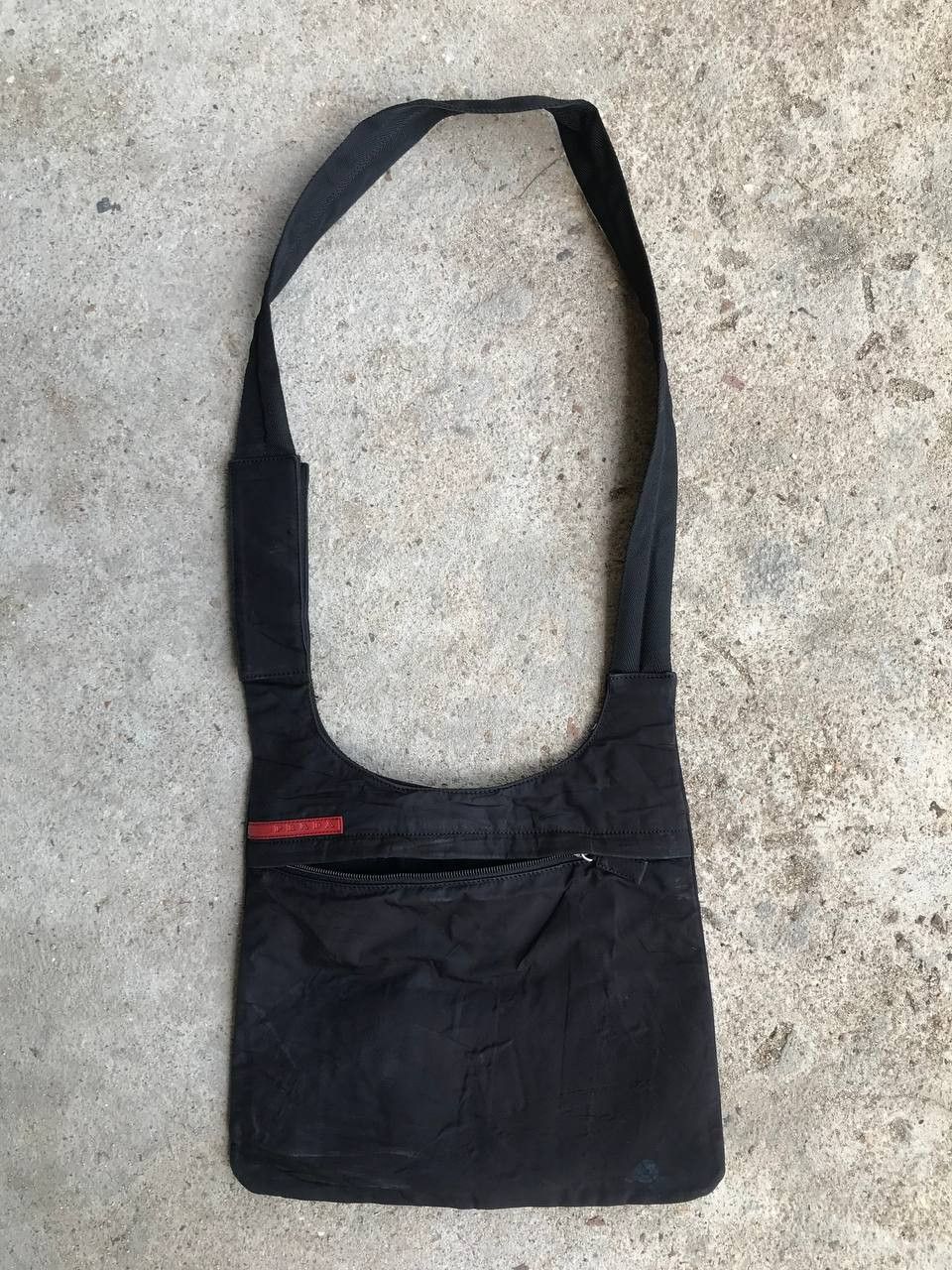 Prada × Vintage VINTAGE BLACK PRADA SPORT BACKPACK | Grailed