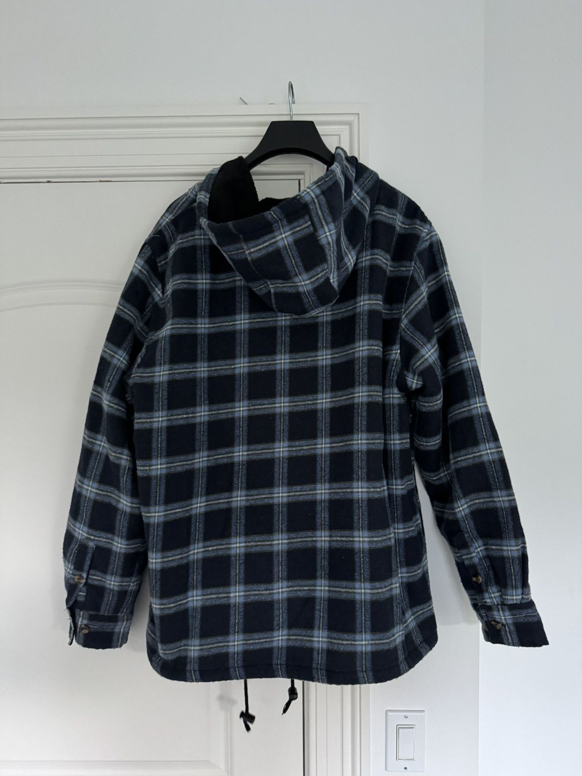 Vintage Plaid Sherpa Lined Hooded Jacket Size US XL / EU 56 / 4 - 2 Thumbnail
