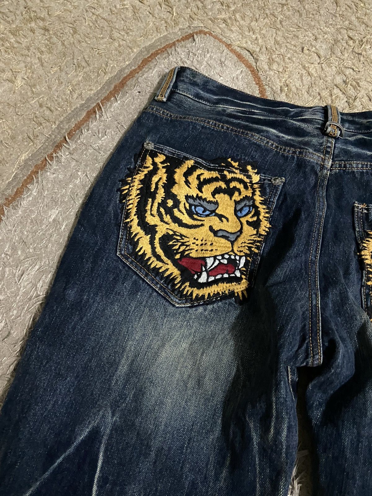 Le Grande Bleu (L.G.B.) Big Train Takahashi Denim Jeans Size US 36 / EU 52 - 5 Thumbnail