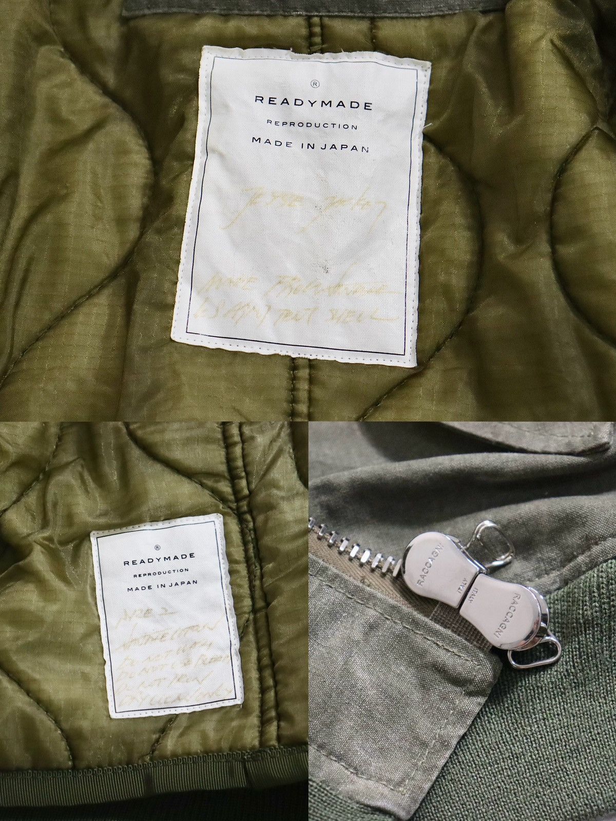 ジャケット・アウター READY MADE JESSE JACKET MA-1 READYMADE JESSE JACKET (GREEN) – LOOM OSAKA