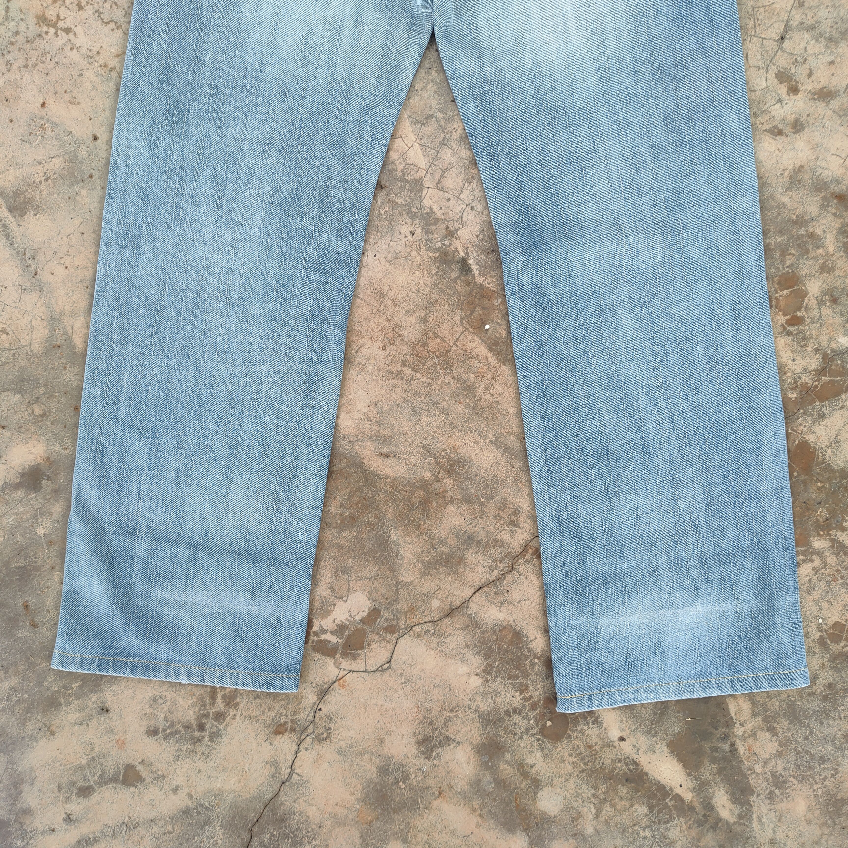 Japanese Brand Vintage japanese faded blue jeans denim pants Size US 34 / EU 50 - 12 Thumbnail