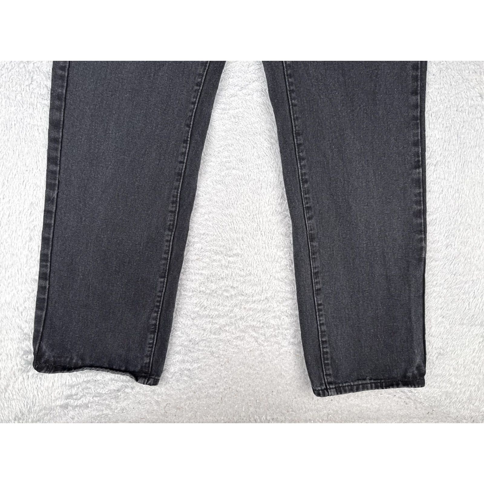 Shein SHEIN Jeans Women 6 Black High Rise Straight Leg Mom Fit Pant Casual 26x30 Size 32" / US 10 / IT 46 - 2 Thumbnail