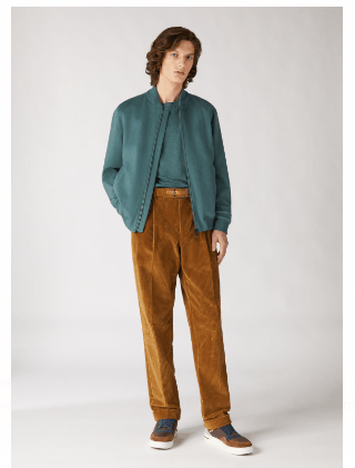 Loro Piana o1srvl11e0424 lp Ivy Bomber in Blue Size US S / EU 44-46 / 1 - 4 Thumbnail