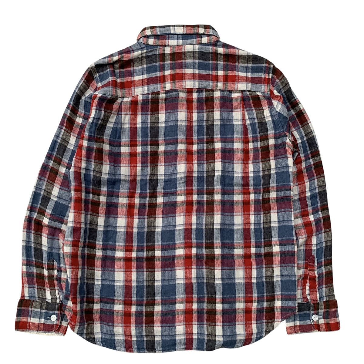 Issey Miyake × Japanese Brand × Ne-Net Ne-Net by Issey Miyake Flanel Shirt Size US M / EU 48-50 / 2 - 8 Thumbnail