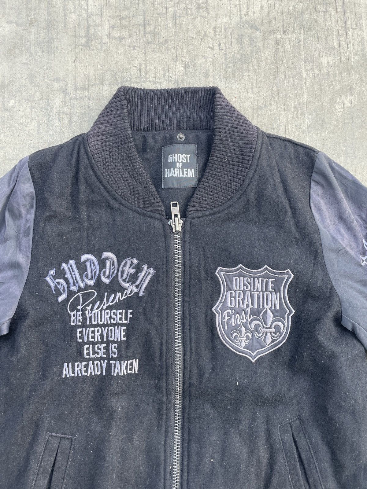 Japanese Brand 2000s Japanese ghost of harlem varsity jacket Size US S / EU 44-46 / 1 - 3 Thumbnail