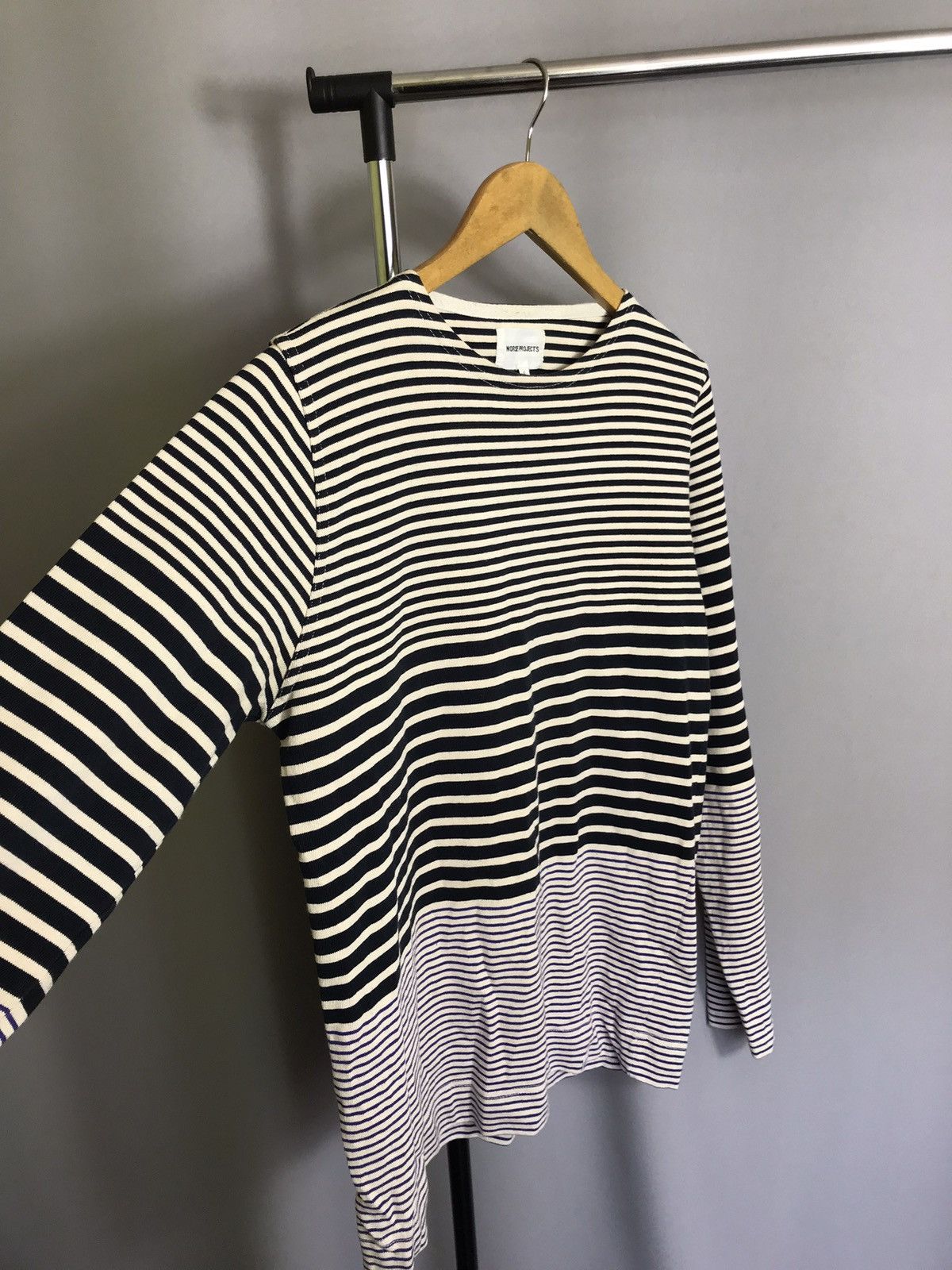 Norse Projects Norse Projects Godtfred Multi Stripe Compact Long Sleeve Size US S / EU 44-46 / 1 - 5 Thumbnail