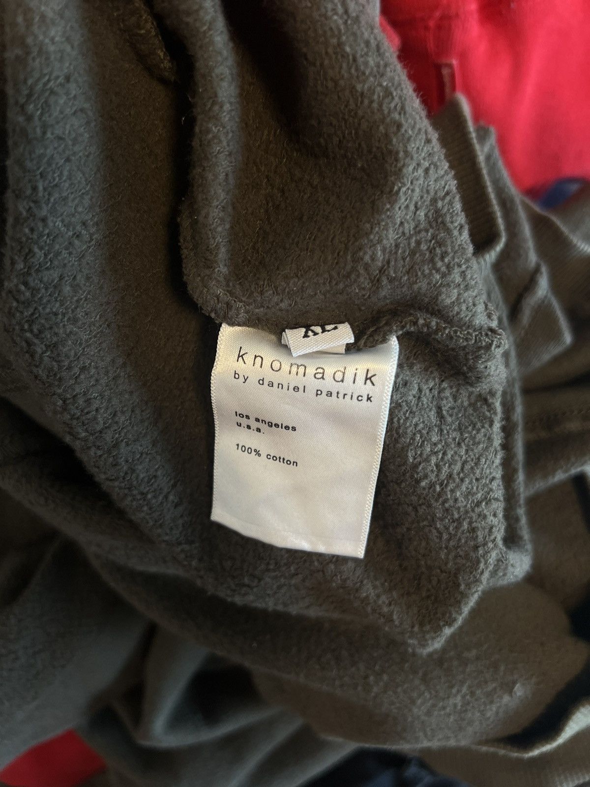 Daniel Patrick Daniel Patrick X Knomadik Pullover Hooded Sweatshirt Size US XL / EU 56 / 4 - 4 Thumbnail