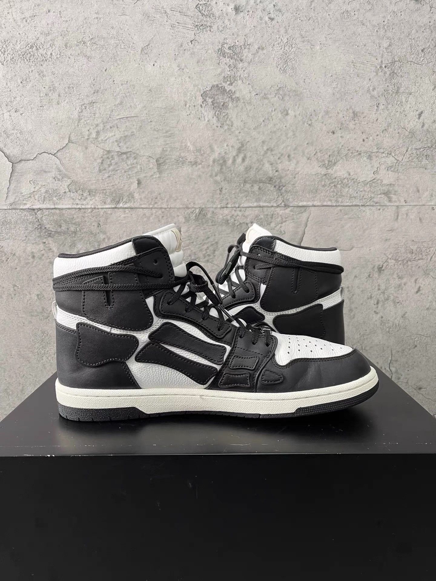 Amiri Amiri High-top Skeleton Shoes K34 Size US 13 / EU 46 - 5 Thumbnail