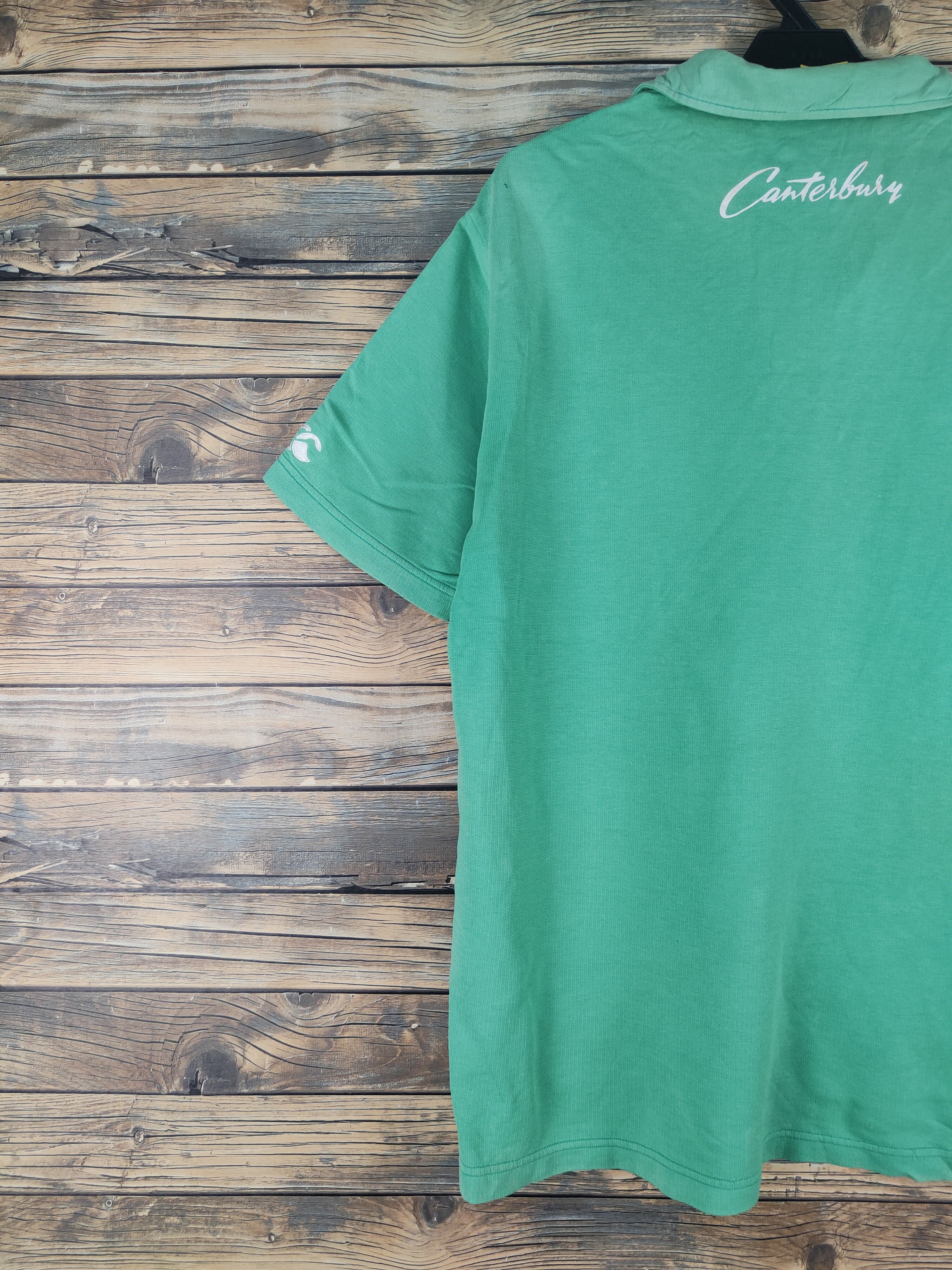 Canterbury of New Zealand DL Canterbury of New Zealand Green Polo Shirts #1628 Size US L / EU 52-54 / 3 - 12 Thumbnail