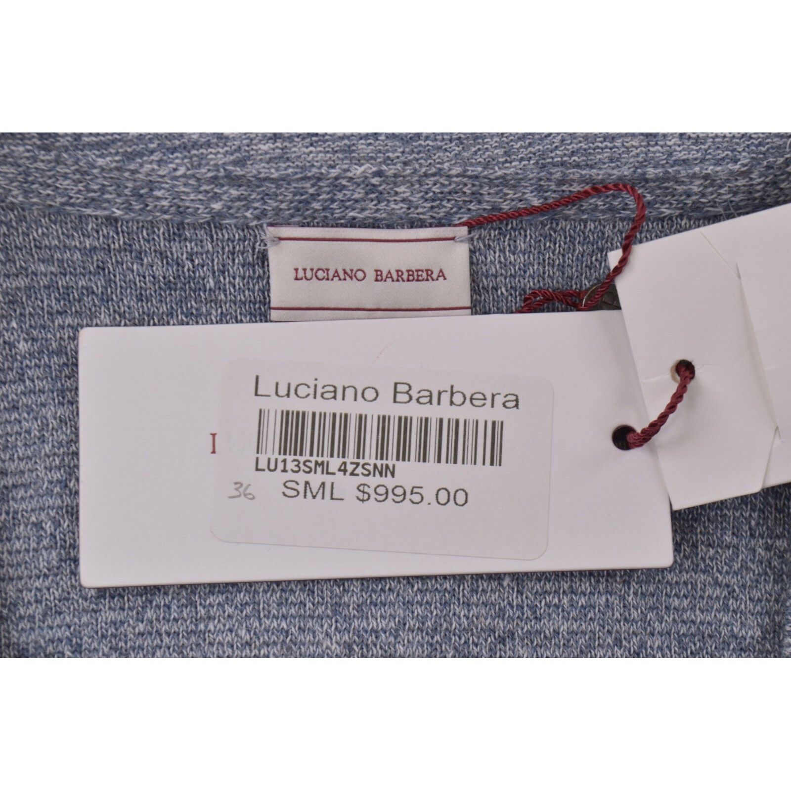 Luciano Barbera Luciano Barbera Sweater Size US S in Blue Size US S / EU 44-46 / 1 - 3 Thumbnail