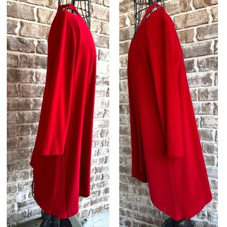 Other Clara Sun Woo Tunic Top Medium Asymmetrical Cold Shoulder Bu Size M / US 6-8 / IT 42-44 - 8 Thumbnail