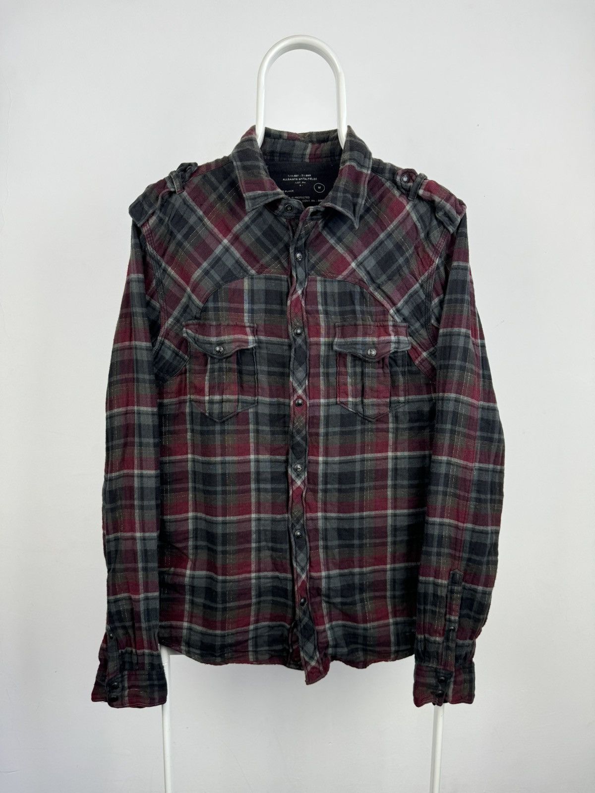 Allsaints All Saints Spitalfields Montreal Long Sleeve Shirt Size US M / EU 48-50 / 2 - 1 Thumbnail