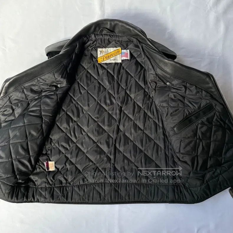 Schott Schott Leather vest Size US L / EU 52-54 / 3 - 3 Thumbnail