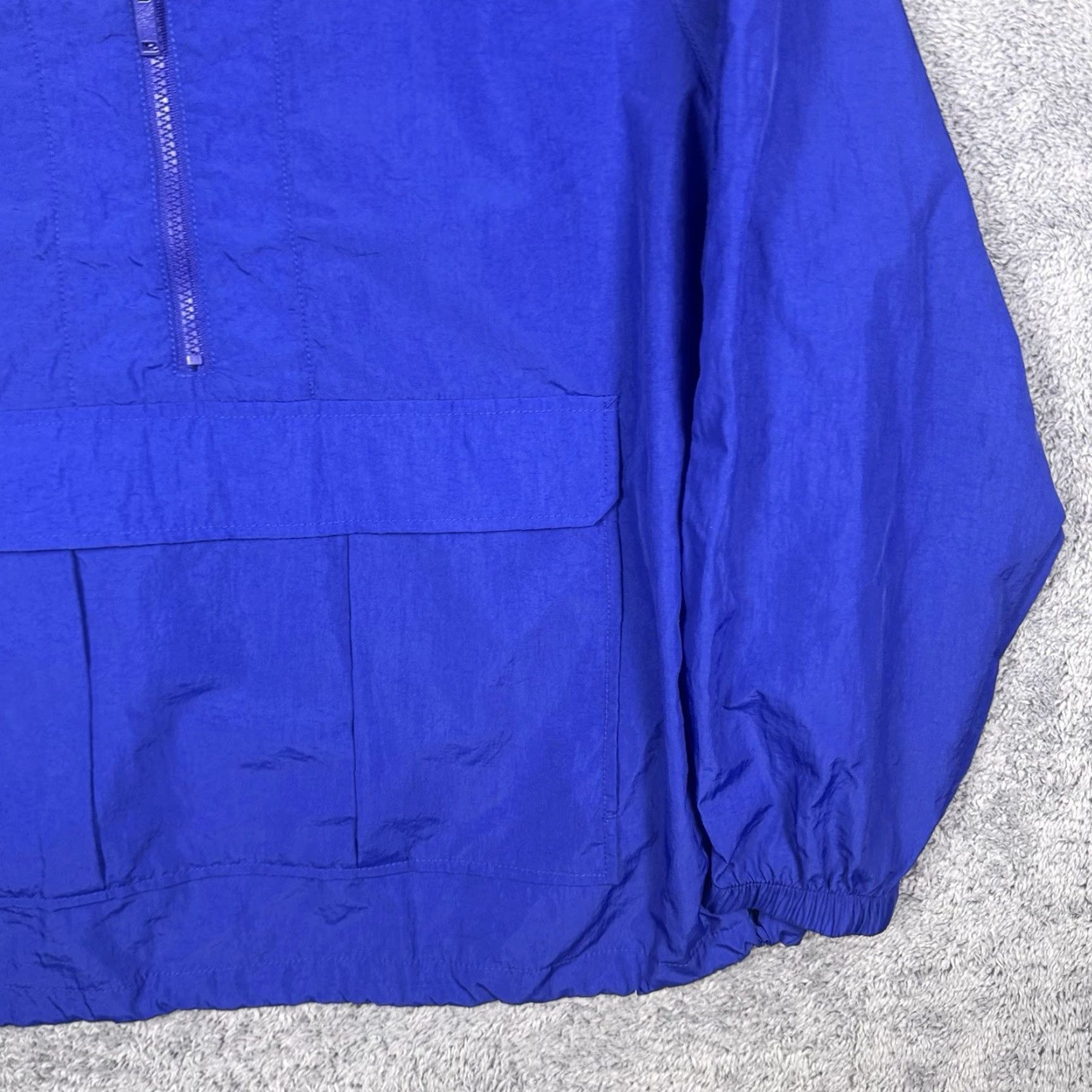Banana Republic Banana Republic Jacket Womens L Sport Windbreaker Anorak Packable Wind Water Res Blue Regular Size Size L / US 10 / IT 46 - 3 Thumbnail
