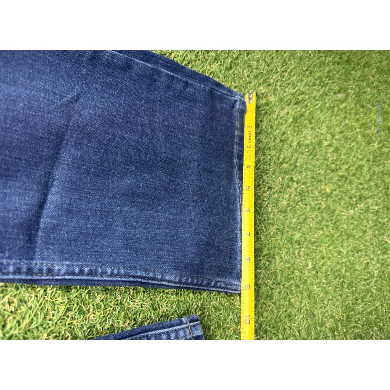 Lee Lee Bootcut Jeans Womens 14 Dark Wash Denim Mid Rise Stretch Work NWT Size 24" / US 00 / IT 34 - 3 Thumbnail