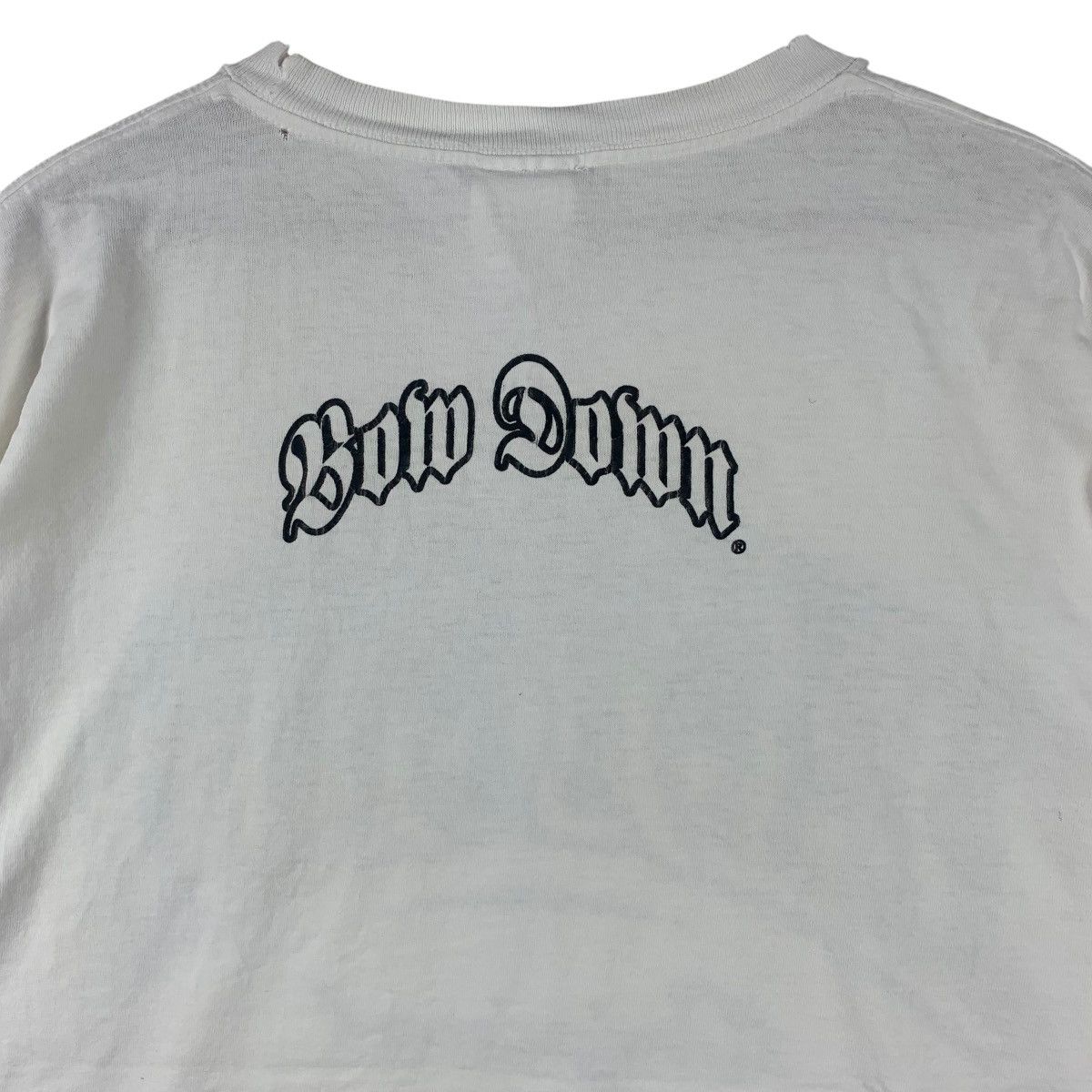 Vintage Vintage WEST SIDE BOW DOWN Hip Hop Rap Baggy Tee Shirt Size US XXL / EU 58 / 5 - 7 Thumbnail