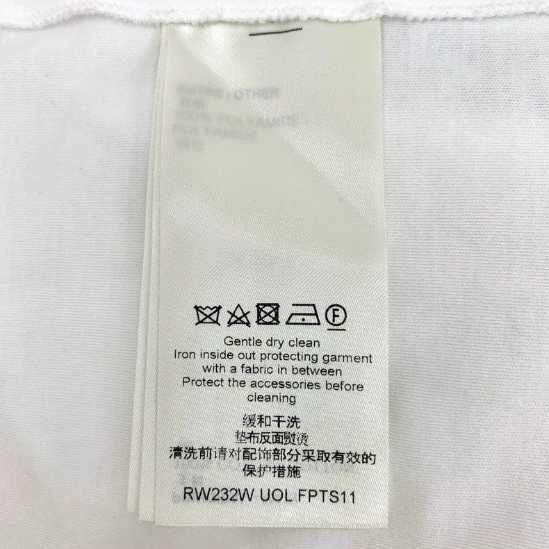 Louis Vuitton Louis Vuitton 23 white logo monogrammed cotton crewneck T- Size L / US 10 / IT 46 - 6 Thumbnail