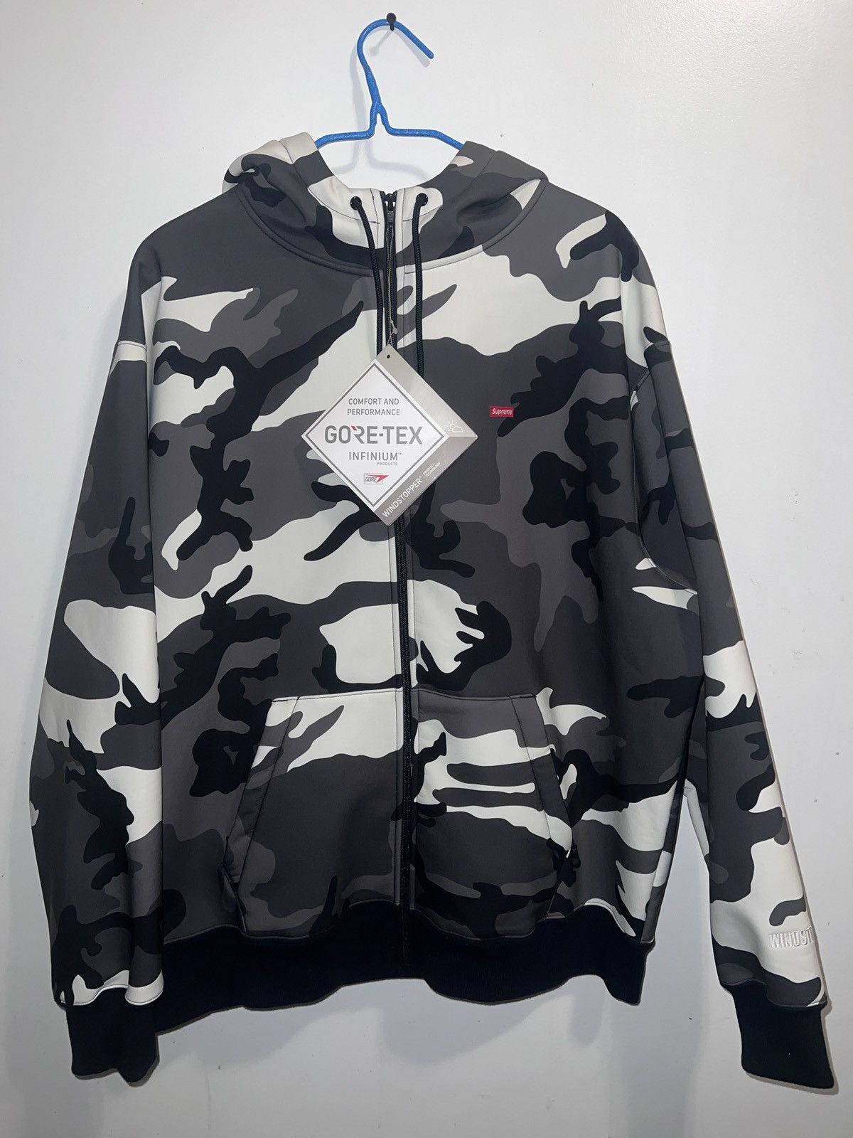 Goretex × Supreme Supreme WindStopper Zip Up Hooded | Grailed