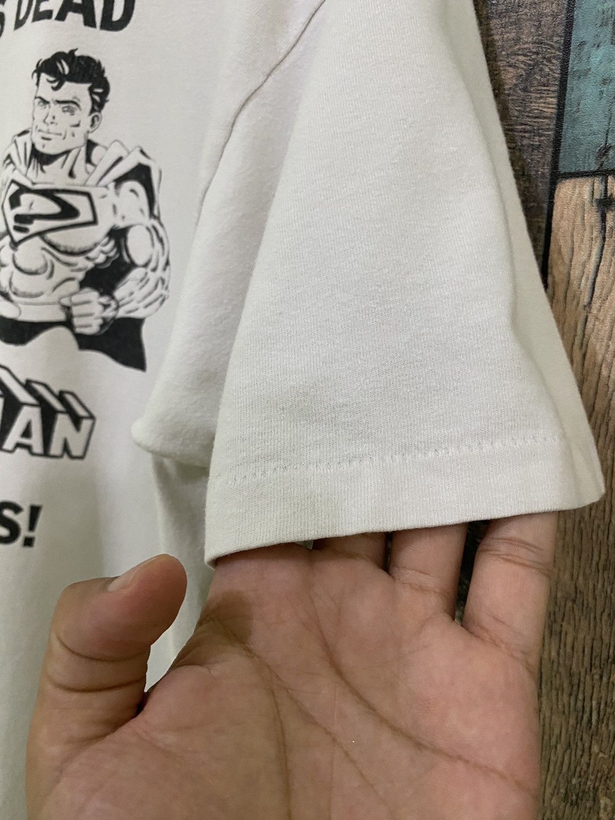 Band Tees × DC Comics Rare Vintage Superman X Elvis Presley T Shirt Size US L / EU 52-54 / 3 - 5 Thumbnail