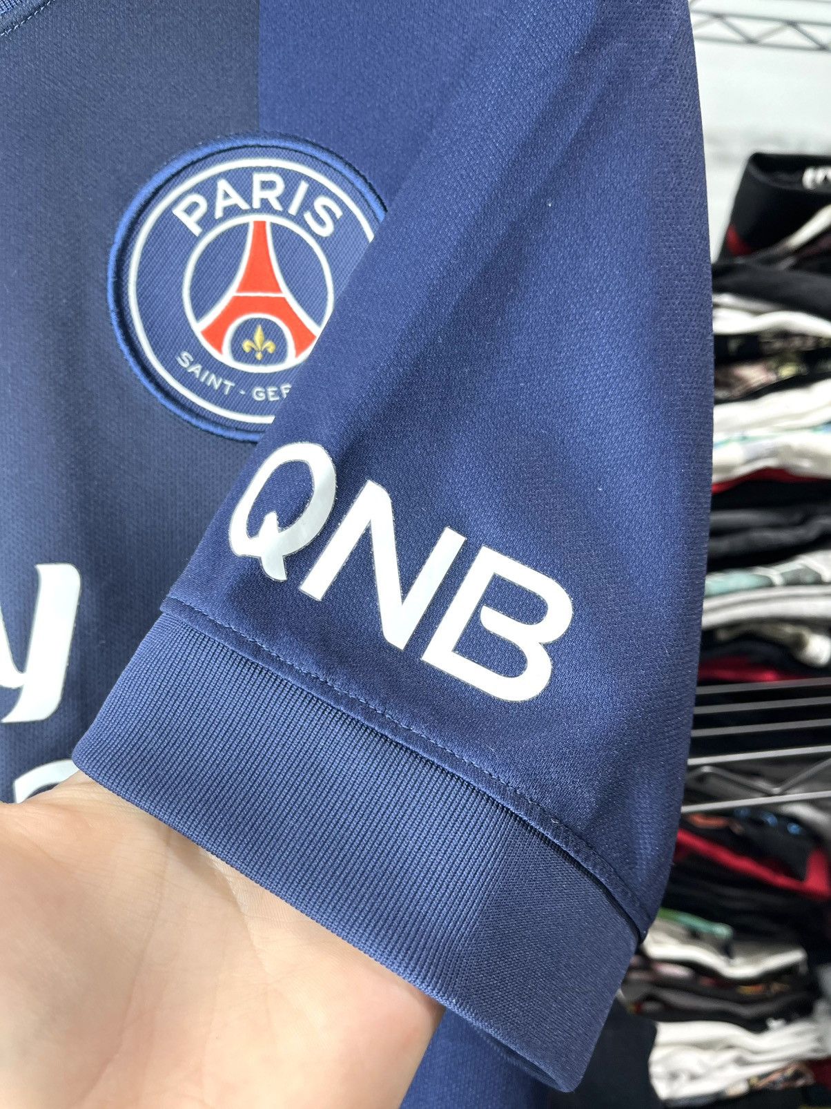 Nike Nike Paris Saint German PSG Soccer Jersey T Shirt 2014 2015 Size US S / EU 44-46 / 1 - 5 Thumbnail