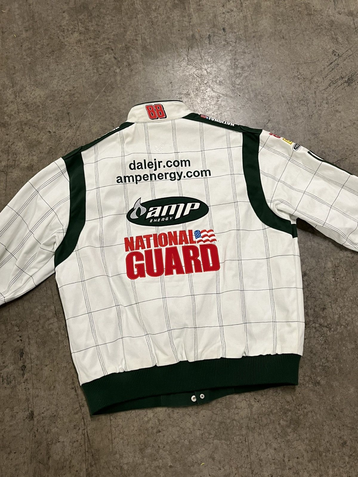 NASCAR × Vintage NASCAR vintage racing jacket amp energy rare streetwear Size US L / EU 52-54 / 3 - 9 Thumbnail