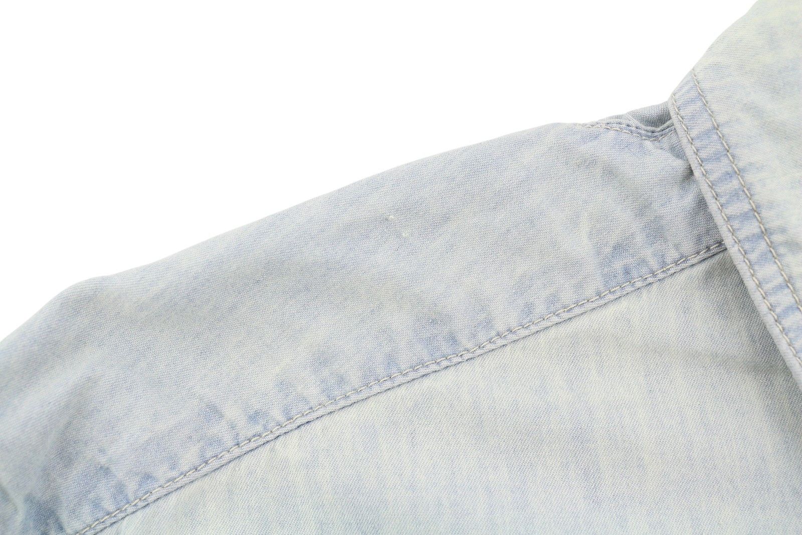 Scotch & Soda XL Blue Faded Button-Up Shirt 88521 Size US XL / EU 56 / 4 - 8 Thumbnail