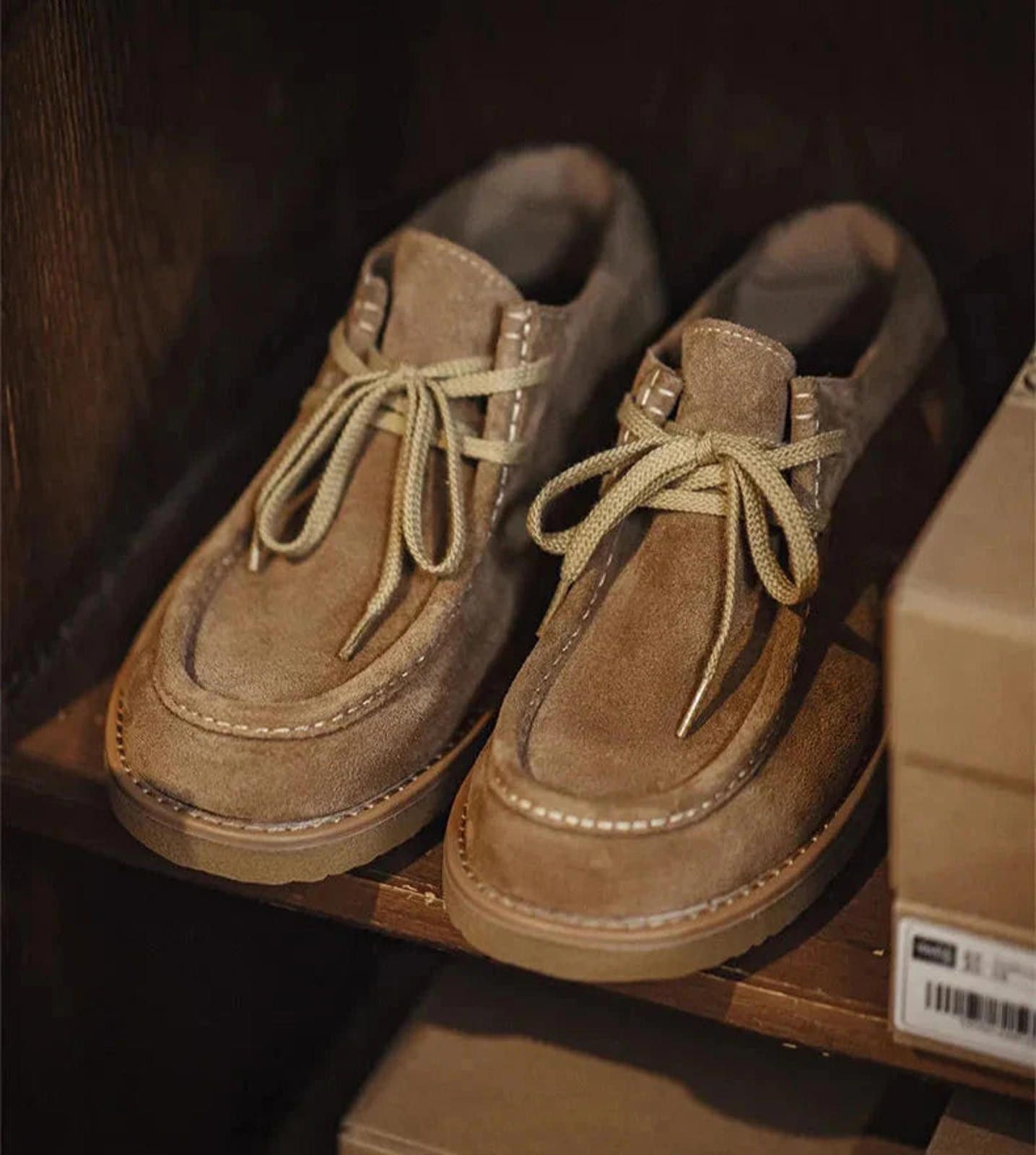 Other Suede Moccasin Lace-up Shoes Size US 9 / EU 42 - 9 Thumbnail