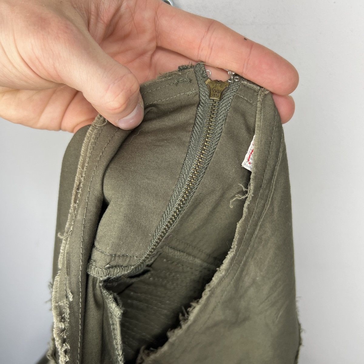Japanese Brand Tactical asymmetric patchwork cargo mini skirt y2k 00s Size 30" / US 8 / IT 44 - 9 Thumbnail