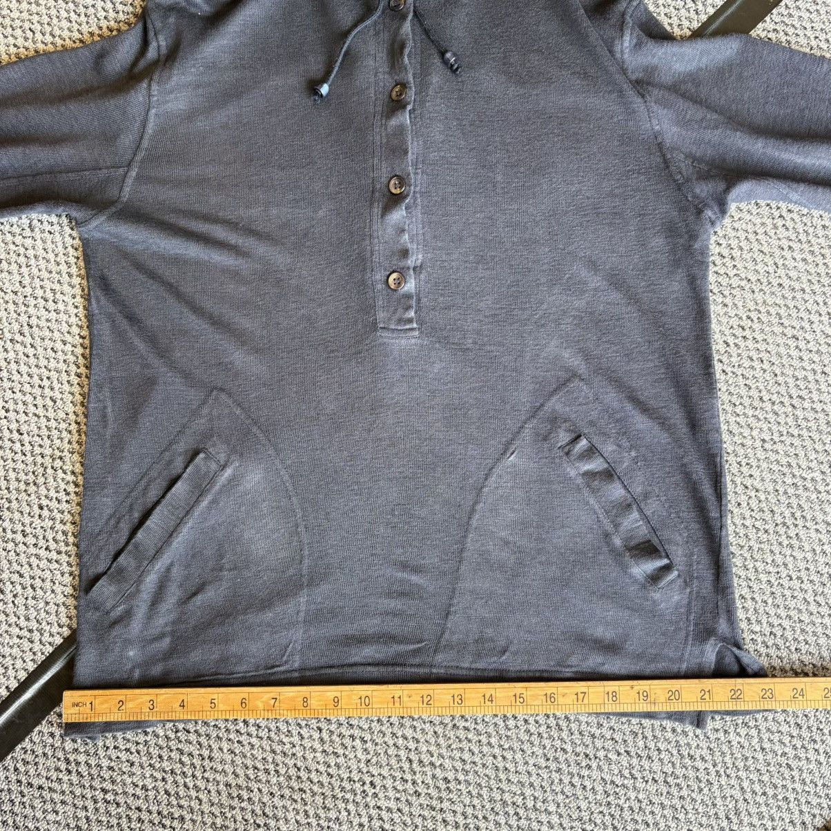 Japanese Brand Max Mara Weekend Line Hoodie Half Button Plain Size M / US 6-8 / IT 42-44 - 14 Thumbnail