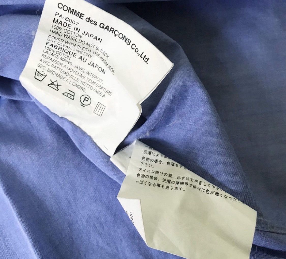 Comme des Garcons Comme des garcons homme plus SS2008 two tone checkered shirt Size US S / EU 44-46 / 1 - 6 Thumbnail
