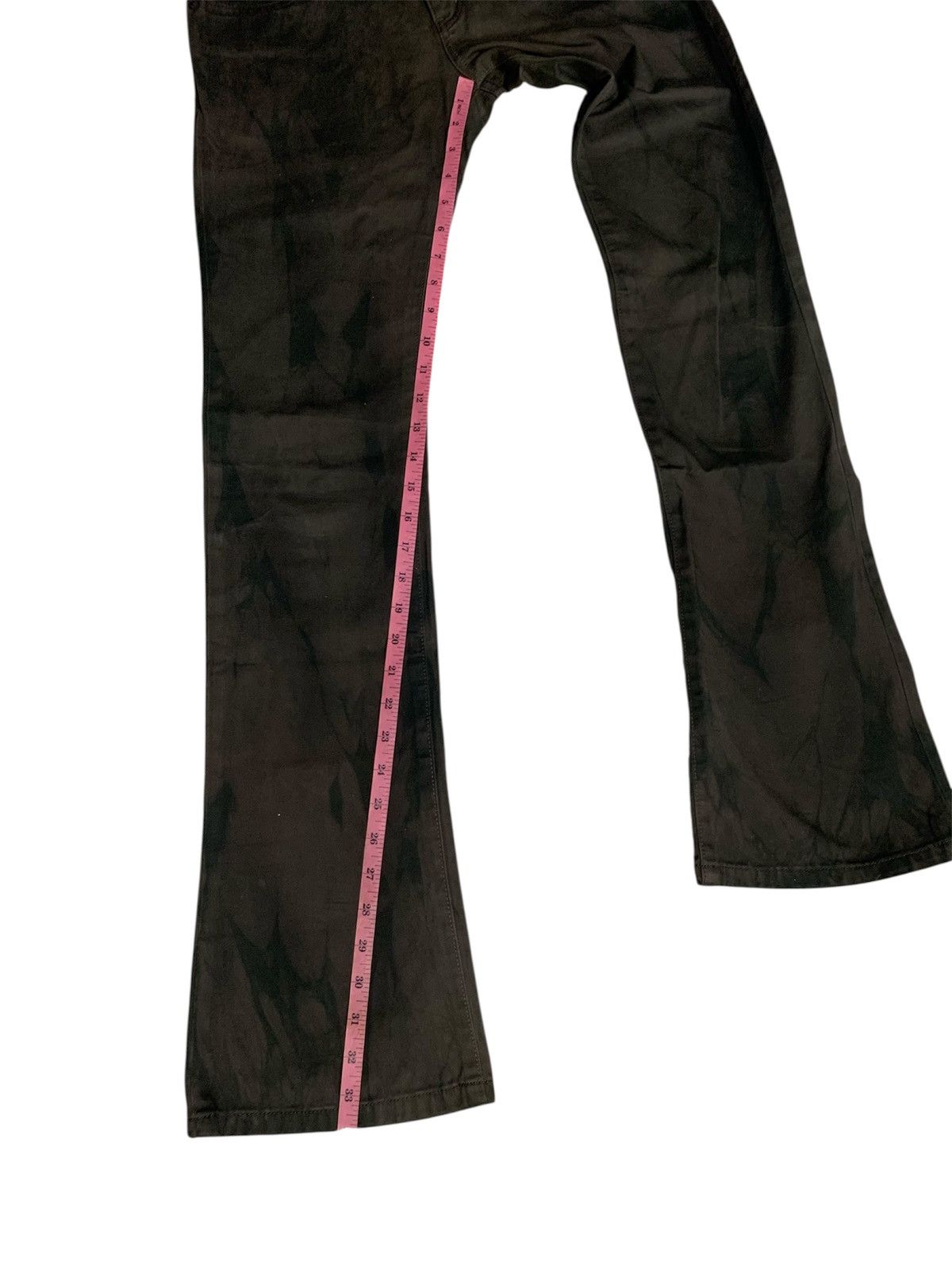 Tornado Mart Tornado Mart Olive Washed Bootcut Flare Pants Size US 30 / EU 46 - 6 Thumbnail