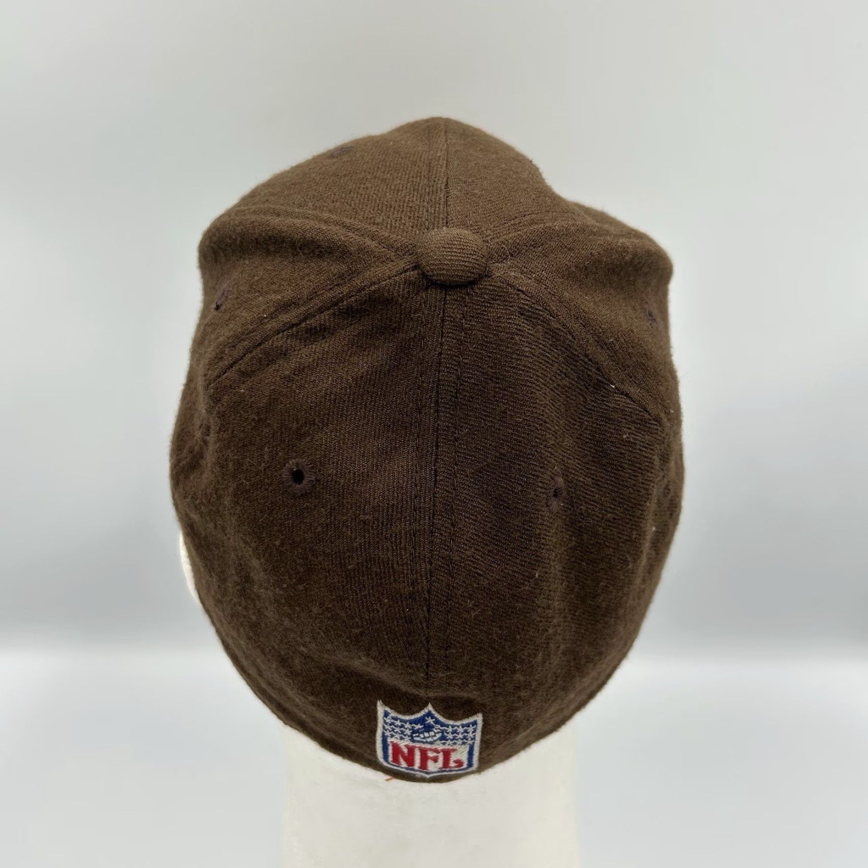 Nike VINTAGE Cleveland Browns Hat Cap Nike Team NFL 90s Y2K Adult 7 Brown Wool Adjustable Men Baseball Cap Browns Mens Size ONE SIZE - 5 Thumbnail