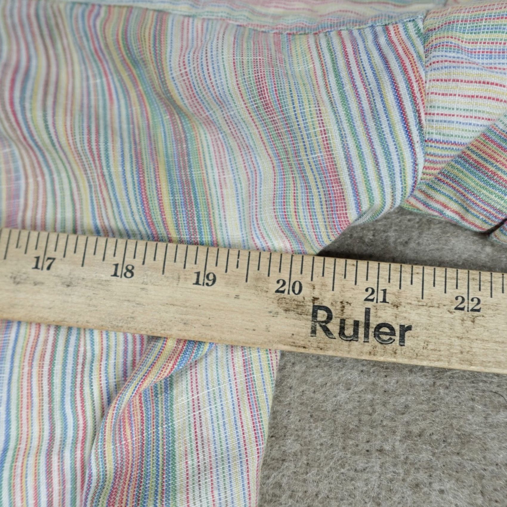 Frank & Eileen Frank & Eileen Shirt XS White Striped Linen Cotton Short Sleeve Button-Up Womens XS White Striped Linen Cotton Shirt Size XS / US 0-2 / IT 36-38 - 8 Thumbnail
