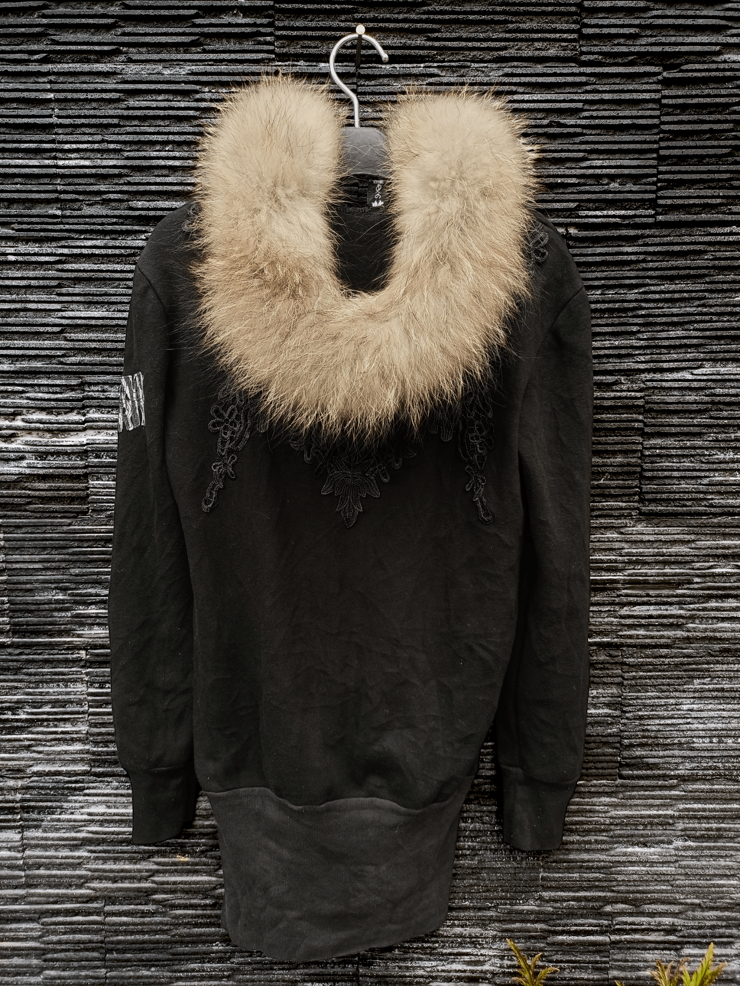 If Six Was Nine × Japanese Brand × Le Grande Bleu (L.G.B.) LO Feltics 28 Fur Hoodie ifsixwasnine lgb styled Size US M / EU 48-50 / 2 - 7 Thumbnail