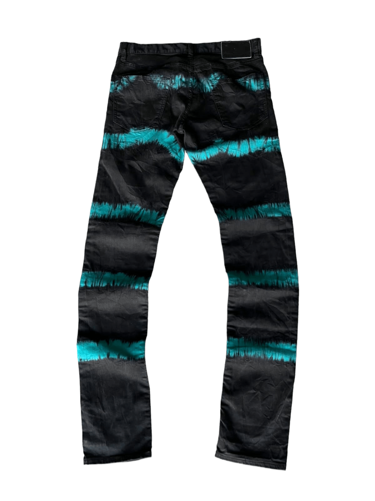 Hysteric Glamour × If Six Was Nine × Japanese Brand Hysteric Glamour Stripe Discharge Stretch Skinny Pants Size US 31 - 2 Thumbnail