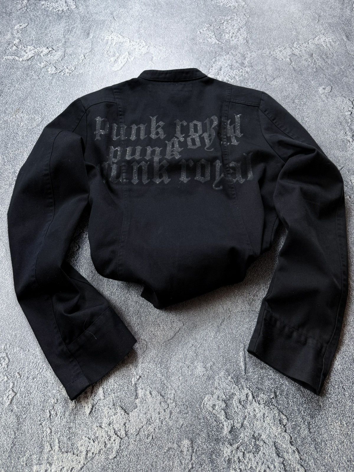 Punk Royal Strap Metal Detail Logo Jacket Lgb Ifsixwasnine