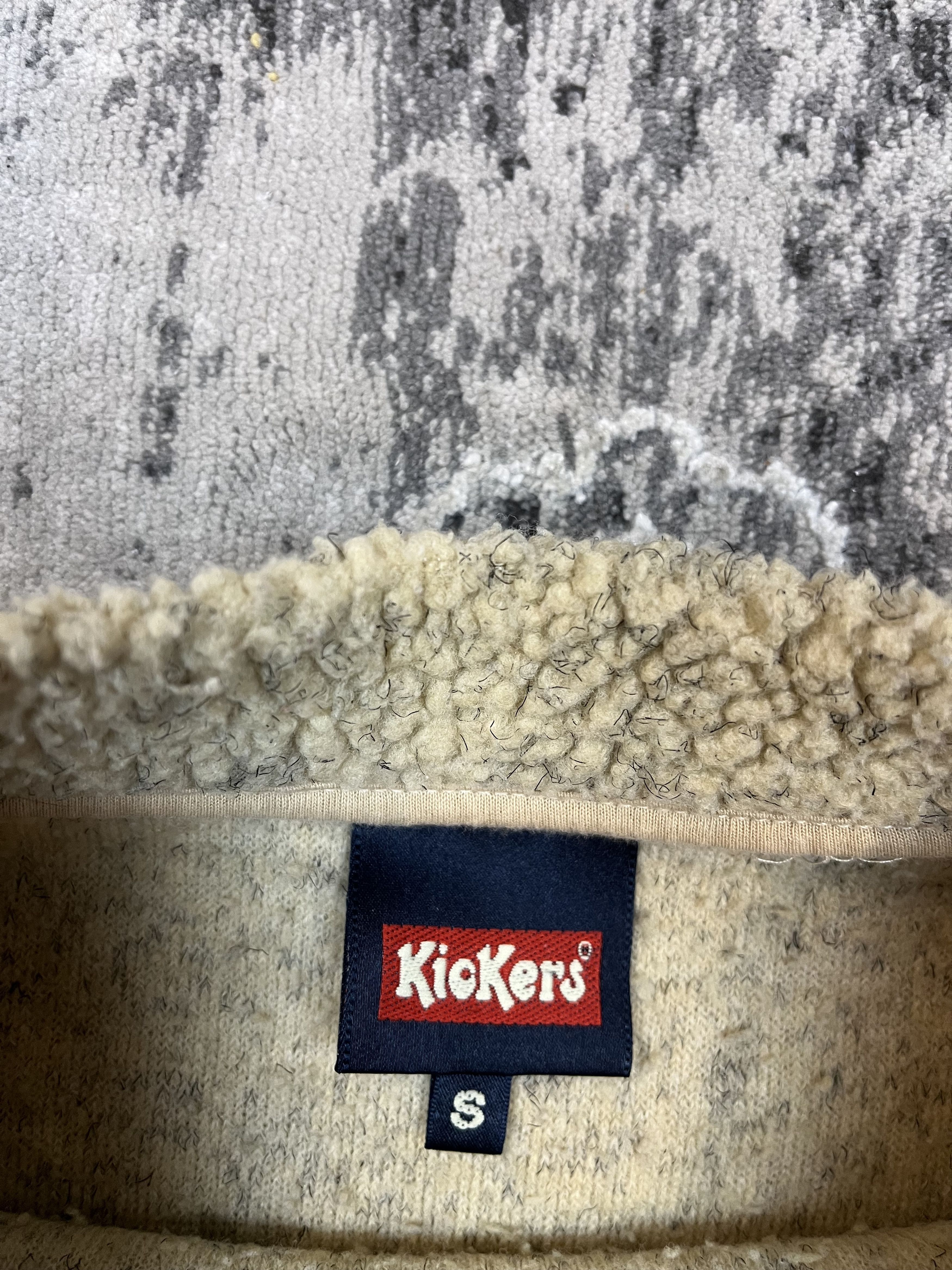 Kickers Vintage Kickers fleece teddy sweatshirt Size US S / EU 44-46 / 1 - 4 Thumbnail