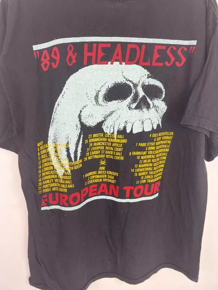Vintage Vintage WASP "89 Headless shirt 1989 European tour concert Size US M / EU 48-50 / 2 - 6 Thumbnail