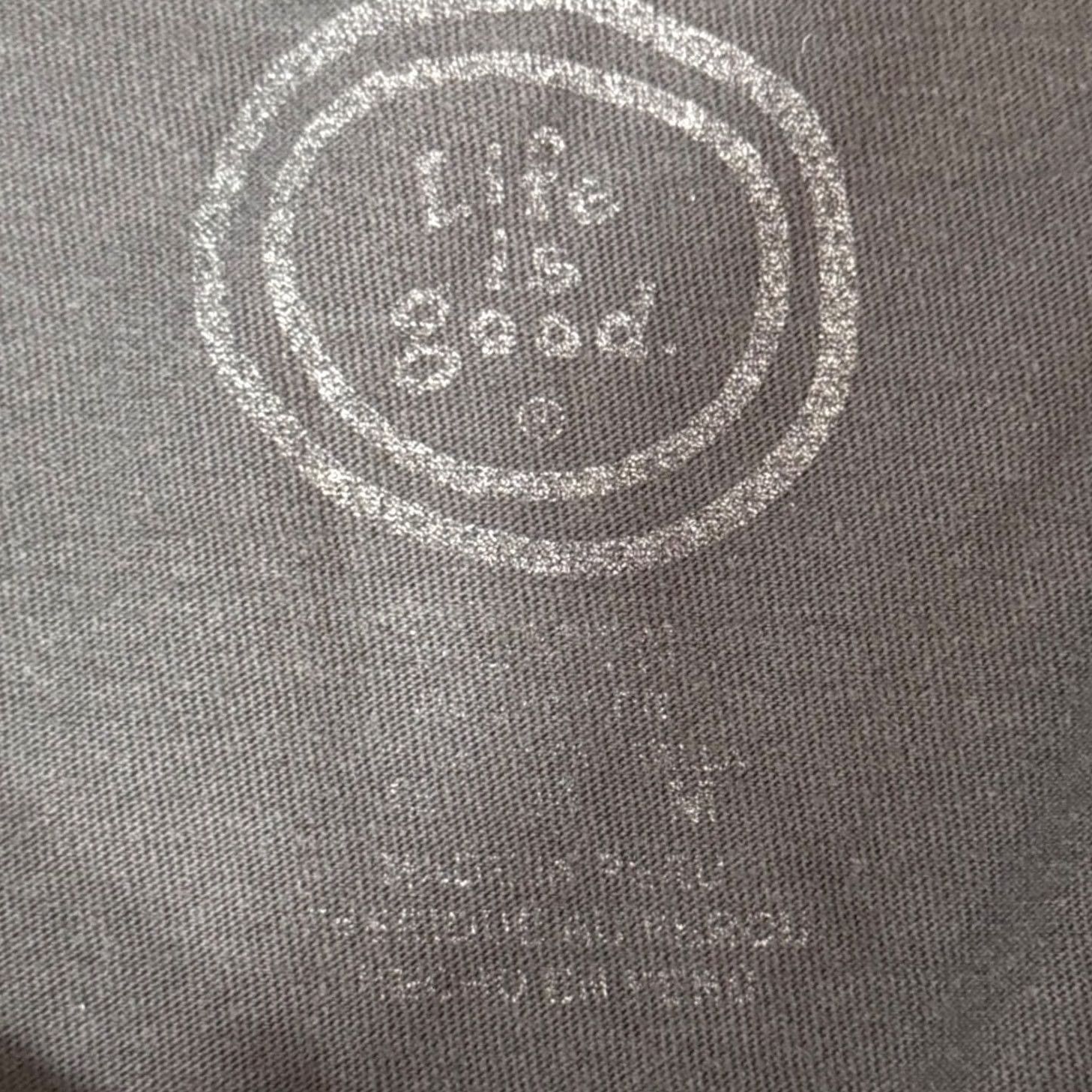 Life is Good Life is Good Womens M Love Heart Graphic Tee T-Shirt Charcoal Grey Cotton Casual Size M / US 6-8 / IT 42-44 - 6 Thumbnail