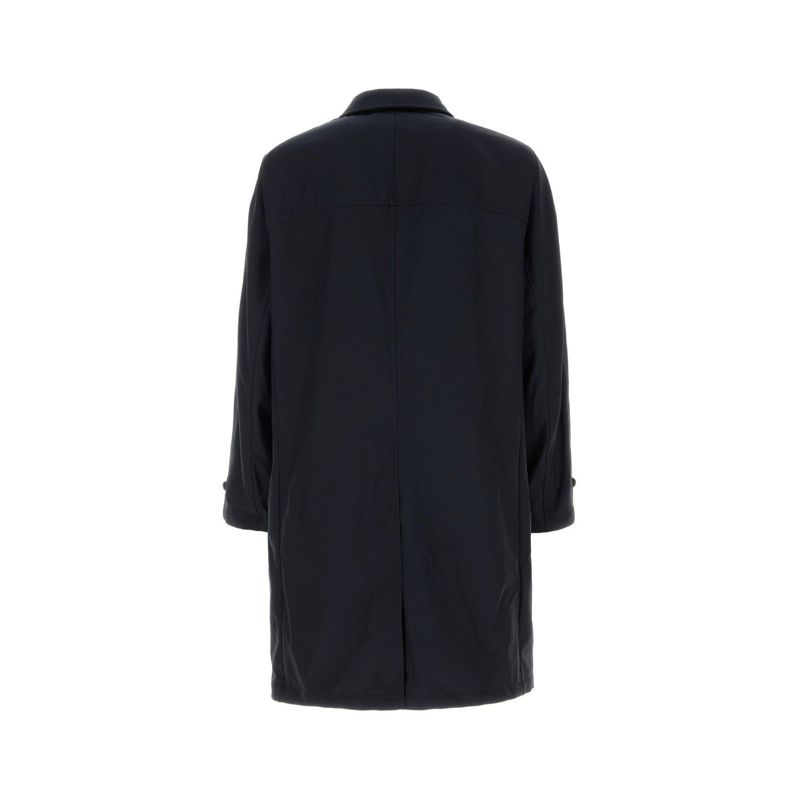 Brioni BRIONI Midnight Blue Silk Overcoat New & Authentic (Men's si Size US XL / EU 56 / 4 - 2 Thumbnail