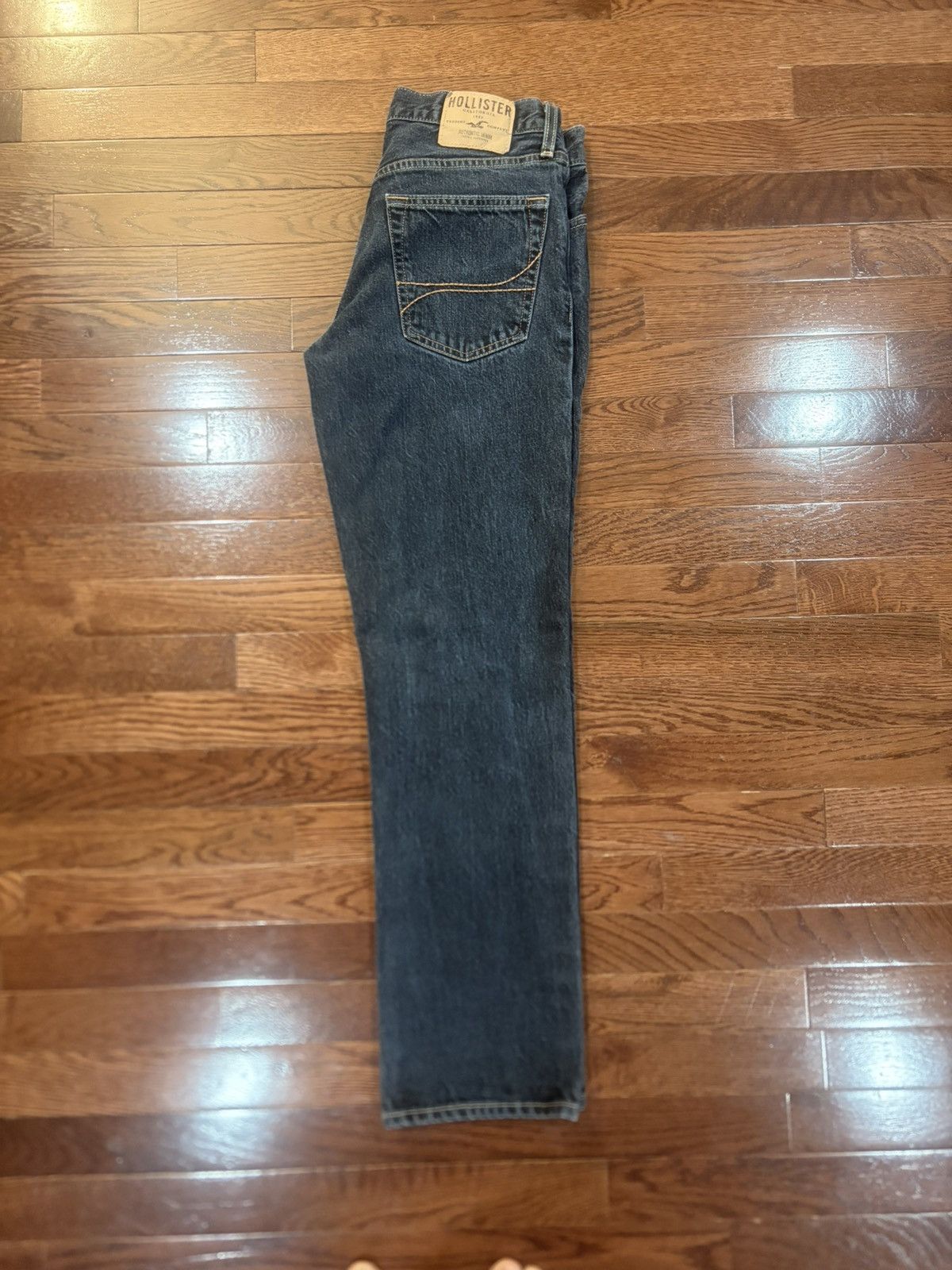 Hollister Y2K Hollister Denim Straight Slim Mid Rise 5-Pocket Jeans Size US 31 - 3 Thumbnail