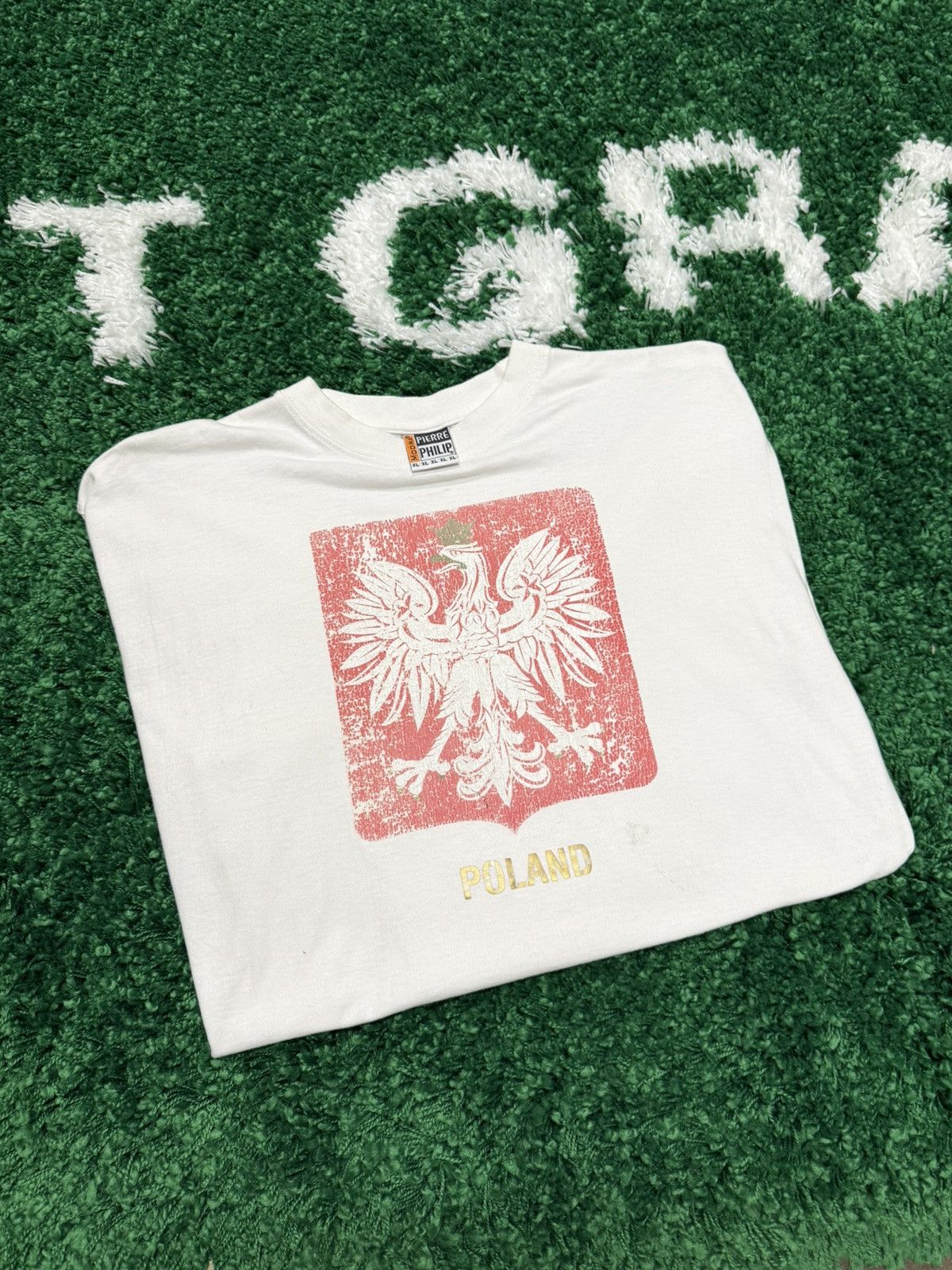 Vintage Vintage Y2K Poland Eagle Tee White XL Size US XL / EU 56 / 4 - 2 Thumbnail