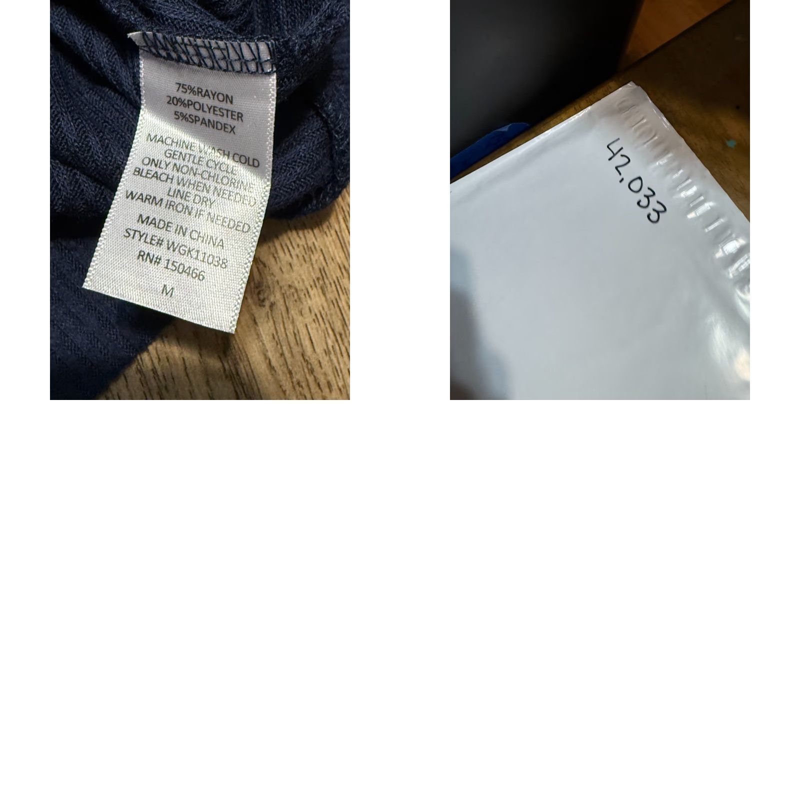 Market Market & Spruce Hoodie Women’s Size Medium Blue Long Sleeve V-neck Pullover Size M / US 6-8 / IT 42-44 - 8 Thumbnail