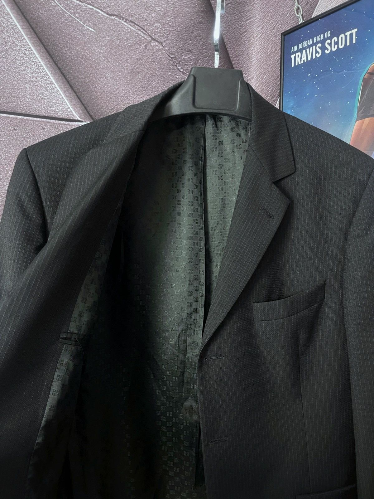 Givenchy Givenchy vintage monogram blazer retro suit Size L Size 44R - 4 Thumbnail