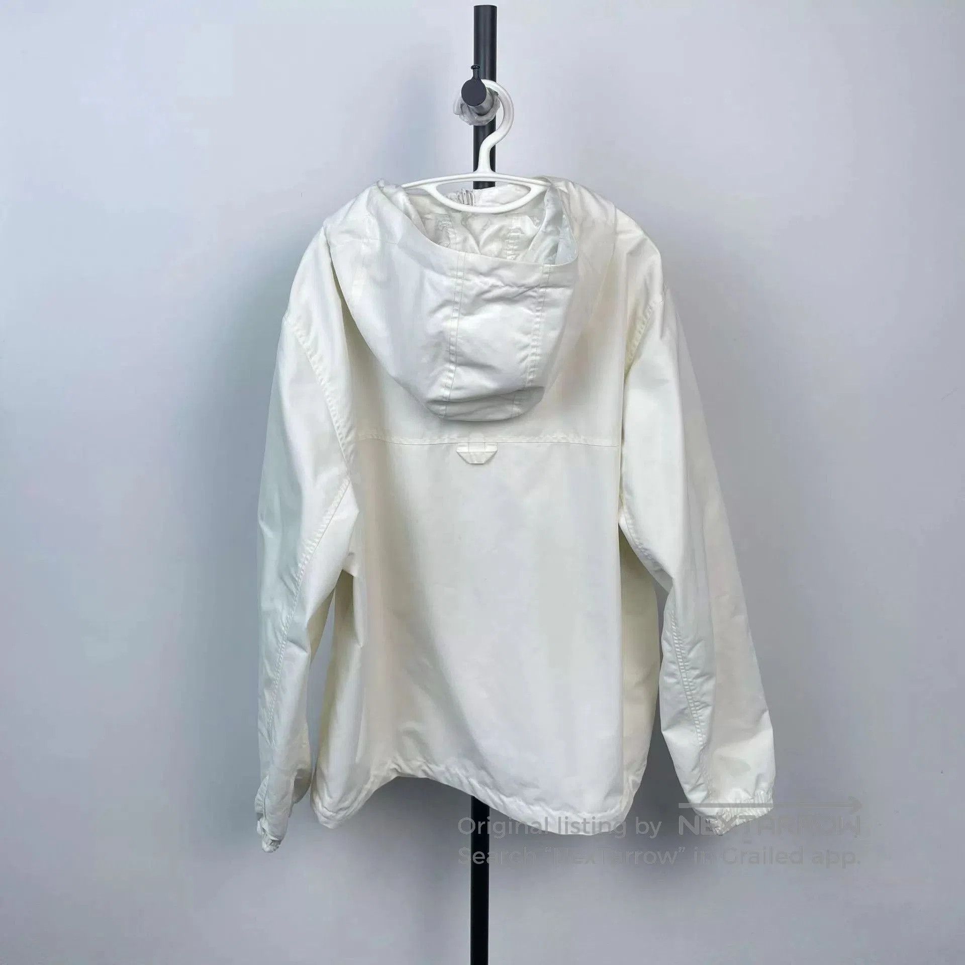 Louis Vuitton White Patterned Zip-Up Hooded Jacket. Size US XL / EU 56 / 4 - 3 Thumbnail