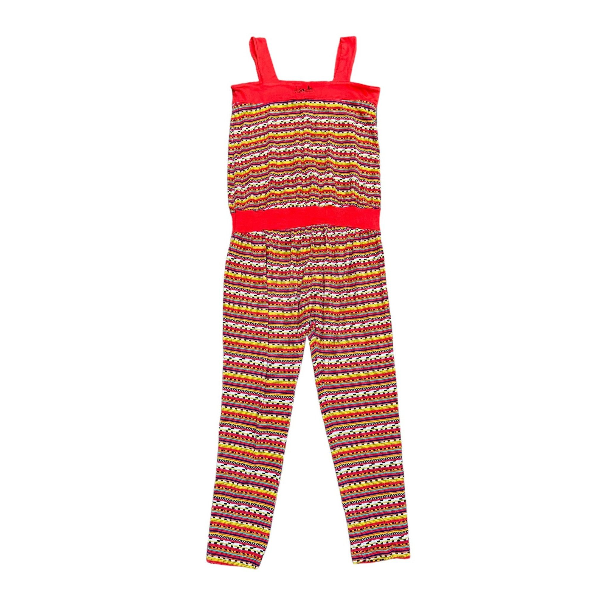 Jean Paul Gaultier Multicolor Ethnic Overall Size 26" / US 2 / IT 38 - 3 Thumbnail